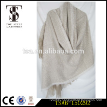 long white wool knitted herringbone poncho 100 percent acrylic shawl capes
